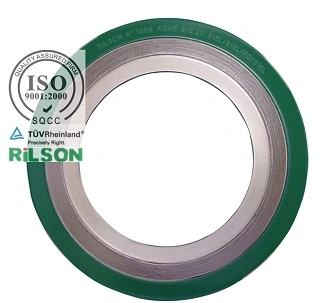 Guarnizione a spirale 316 Anello interno ed esterno 3/4 pollici 1500 libbre con grafite e anello di avvolgimento 316 3,0 mm*4,5 mm ASME B16.20 Personalizza