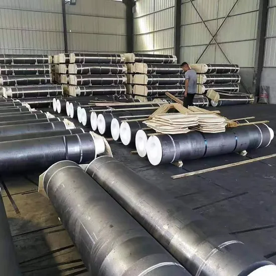 Elettrodo di grafite UHP600 con capezzolo Elettrodo di grafite UHP per forno ad arco Eaf